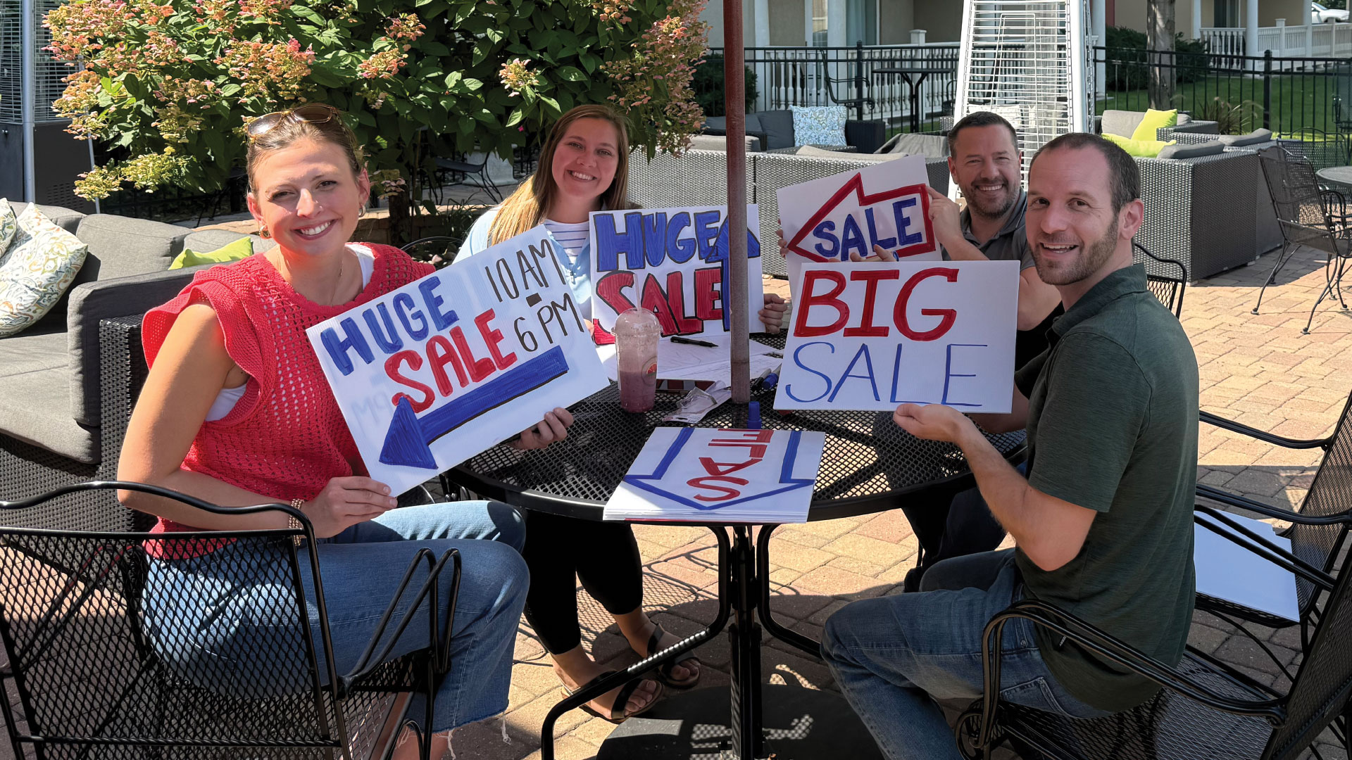 2025 TPI Garage Sale benefitting the P.E.A.C.E. Fund